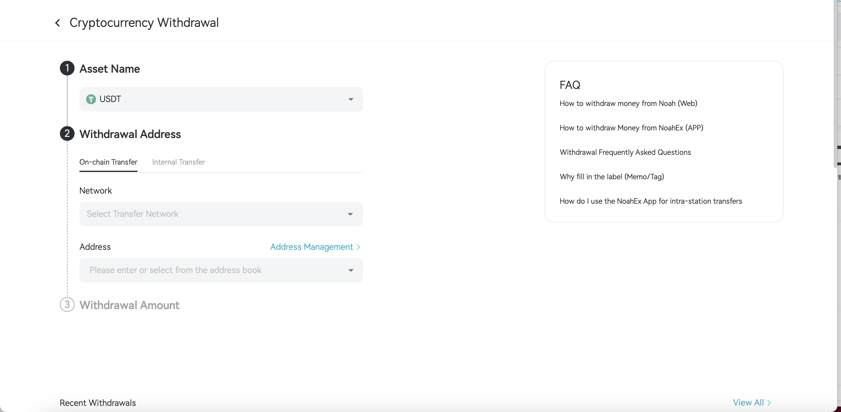 How to Withdraw from BitradeX (Web)